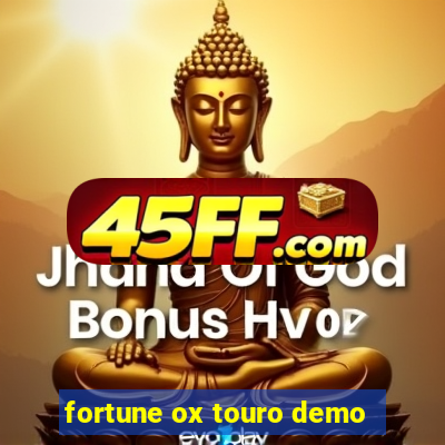 fortune ox touro demo